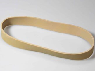 tan natural rubber band
