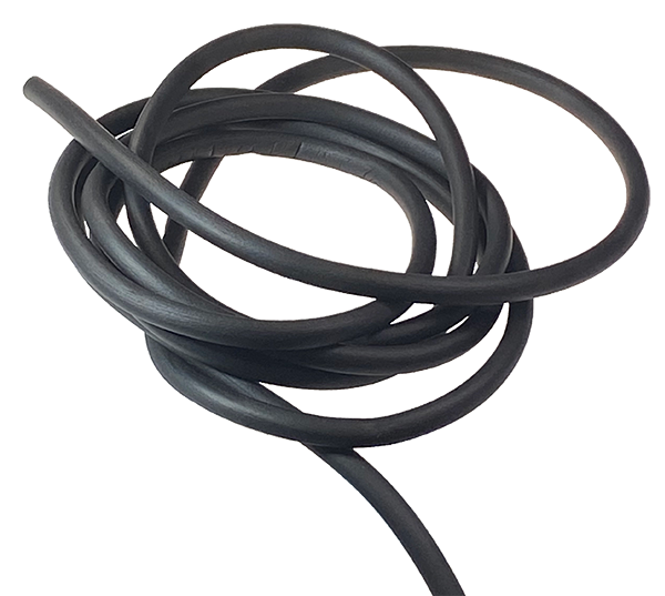 Black neoprene cord 