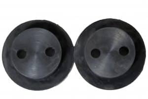 EPDM black rubber buttons