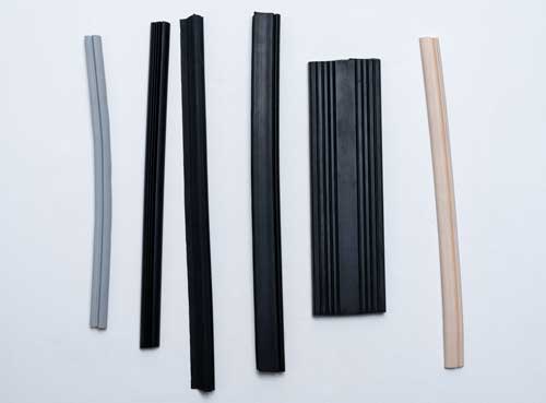 TPV Extrusions in Grey, Black and White