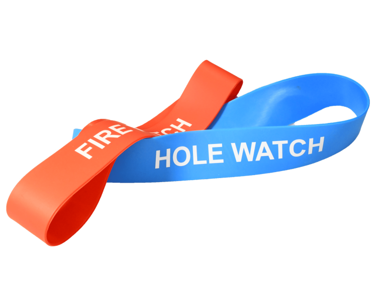 Red - "Fire Watch" - Blue - "Hole Watch" - HH Bands