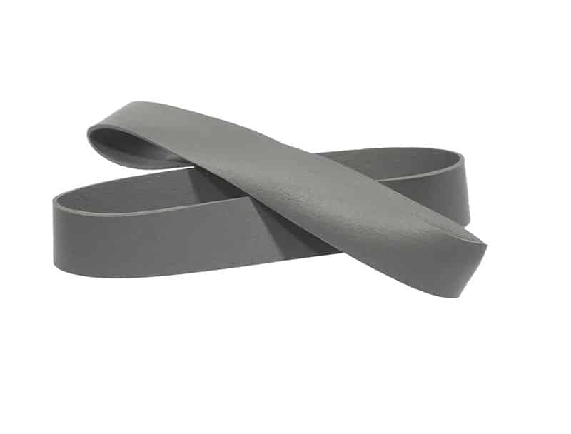 Non-Latex Rubber Bands 3.5″ Flat Length -Dark Gray