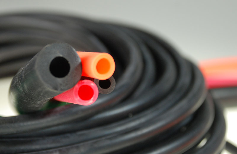 Rubber Tubing in a variety of Sizes and Colors Aero Rubber